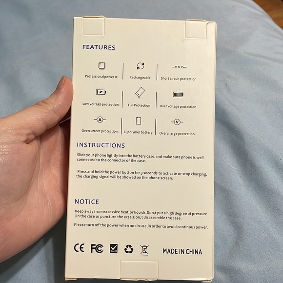 NWT! A38 5200mAh Battery Case for iPhone 11 Pro. - Picture 3 of 7